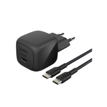 BELKIN Cargador de Pared 45W + Cable USB-C a USB-C 1m (PVC) (Negro)