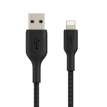 BELKIN Cable Trenzado Lightning 3m (Negro)