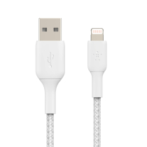 BELKIN Cable Trenzado Lightning 1m (Blanco)