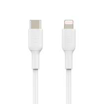 BELKIN Cable USB-C a Lightning 1m (Blanco)