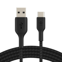 BELKIN Cable Trenzado USB-C 3m (Negro)