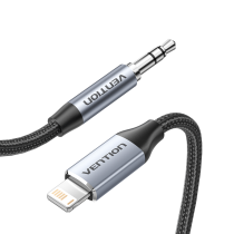 VENTION Cable Trenzado Lightning a Jack 3,5mm (1.5m)