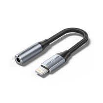 VENTION Adaptador Trenzado Lightning a Jack 3,5mm