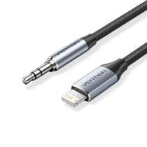 VENTION Cable Trenzado Lightning a Jack 3,5mm (1m)