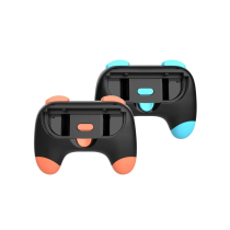 DOBE Grip Manette Cartoon Nintendo Switch 2 (Azul/Naranja) (Lote de 2)