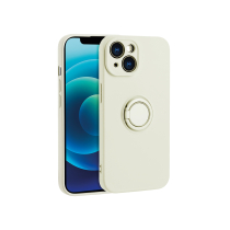 Funda para iPhone 14 Pro Max con agarre para dedos (blanco)