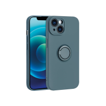 Funda para iPhone 16 Plus con agarre para dedos (azul)