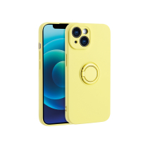 Funda para iPhone 16 Pro con agarre para dedos (amarillo)