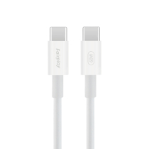 FAIRPLAY Cable 60W USB-C a USB-C 1m (Blanco) (A granel)