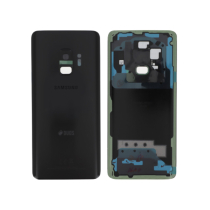 Tapa trasera Negro Carbono Galaxy S9 Duos (G960F)