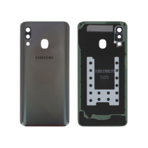 Tapa trasera negra Galaxy A40 (A405F)