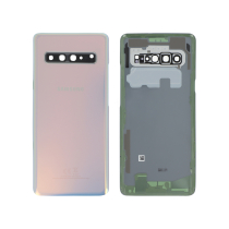 Tapa trasera Plata Galaxy S10 5G (G977)