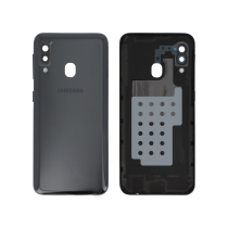 Funda Trasera Negra Galaxy A20e (A202F)