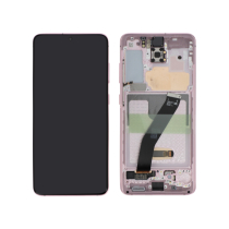Pantalla completa rosa Galaxy S20 (G980F/G981B) (Sin cámara)