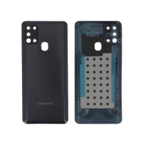 Tapa trasera negra Galaxy A21s (A217F)