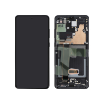 Pantalla completa negra Galaxy S20 Ultra (G988B) (Sin cámara)
