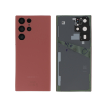 Tapa trasera Roja Galaxy S22 Ultra (S908)