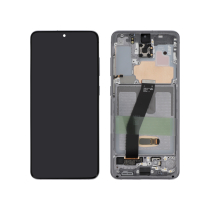 Pantalla completa Gris Galaxy S20 (G980F/G981B) (Sin Cámara)
