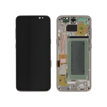 Pantalla completa Oro Galaxy S8 (G950F)