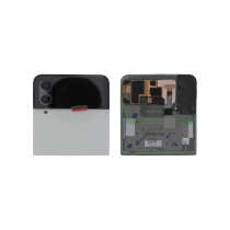 Tapa trasera superior blanca Galaxy Z Flip4 (F721B)