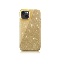 Funda Glitter iPhone 15 Pro (Oro)
