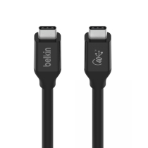 BELKIN Cable 100W USB-C a USB-C 0,8m (Negro)
