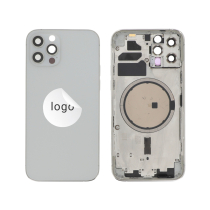 Tapa trasera Plata iPhone 12 Pro (Pulled B)