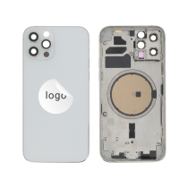 Tapa trasera Plata iPhone 12 Pro (Pulled A)