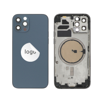 Backcover Blau iPhone 12 Pro (Pulled A)