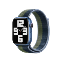 APPLE Correa Deportiva Loop Watch 41mm (Azul Abismo/Verde Salvaje)