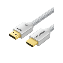 VENTION Cable HDMI 8K Plata (1m)