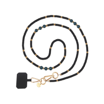 FAIRPLAY Cadena Larga Iris 120 cm (Perlas Negras)