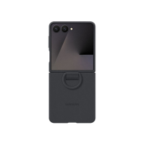 SAMSUNG Funda Silicona con Anillo Galaxy Z Flip7 FE (Negro)