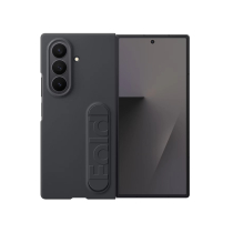 SAMSUNG Funda Silicona con Correa + Protector de Pantalla Galaxy Z Fold 7 (Negro)
