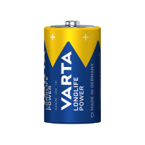 VARTA Pack 2 Pilas Alcalinas Longlife Power (D)