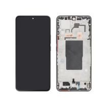 Pantalla completa negra Xiaomi 12T/12T Pro (Con chasis) (ReLife)